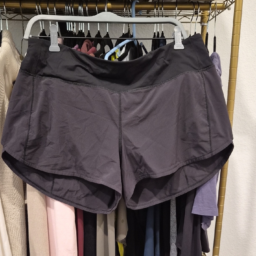 Women's Black Athletic Shorts
